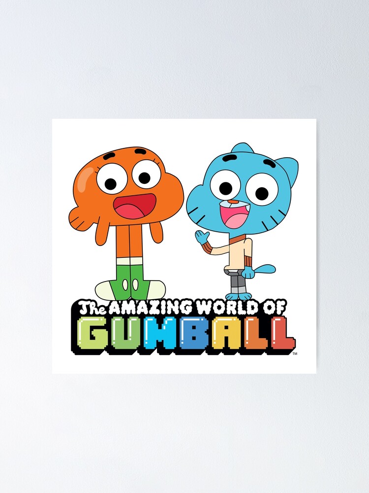 Gumball and Darwin, What the what Sticker for Sale by karamram