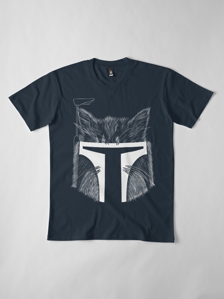 Imagen 4 de 6, Camiseta premium con la obra Cazarrecompensas Catt, diseñada y vendida por tybo215.