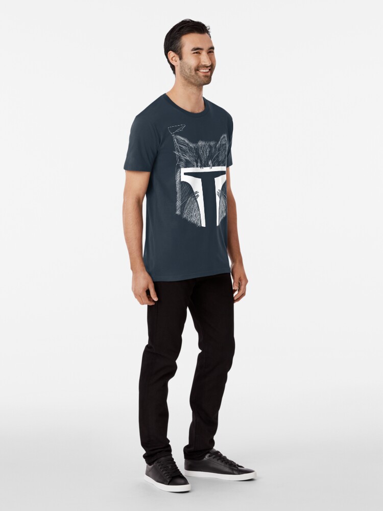 Imagen 3 de 6, Camiseta premium con la obra Cazarrecompensas Catt, diseñada y vendida por tybo215.