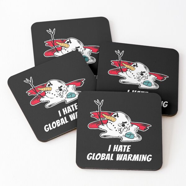 Item preview, I Hate Global Warming Snowman  designed and sold by OnepixArt.