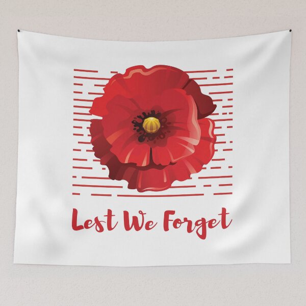 Item preview, Lest We Forget, Remembrance Day designed and sold by UrbanAcid.