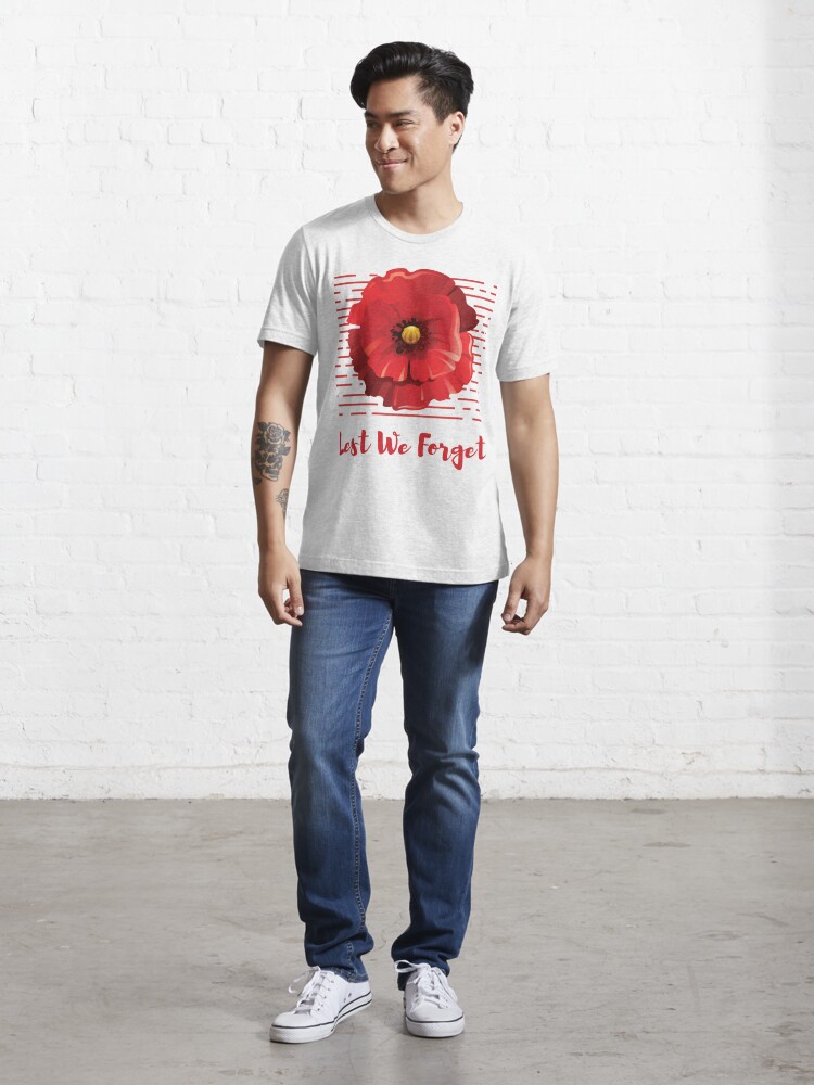Discover Lest We Forget, Remembrance Day Essential T-Shirt
