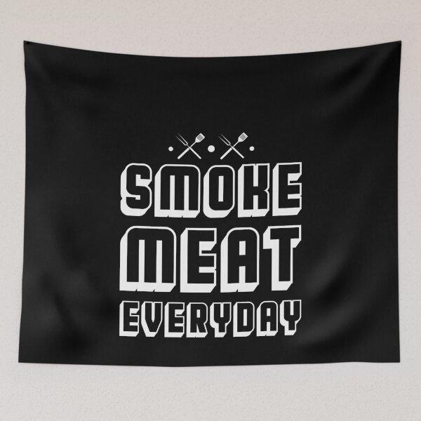 Item preview, Smoke Meat Everyday Barbecue BBQ designed and sold by bestshirtdesign.