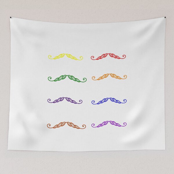 Item preview, Mix Colors Of Moustaches 5 designed and sold by teledesign.