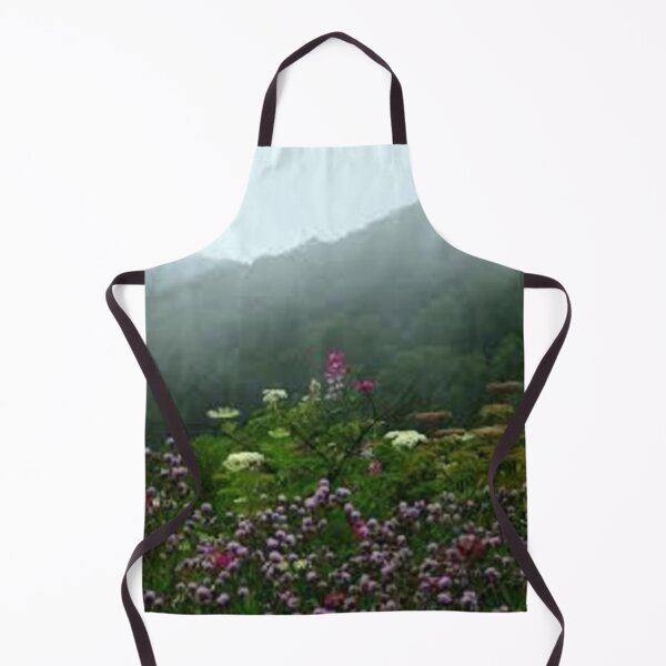 Item preview, Misty Mountain Wilflowers designed and sold by The Mysterious Domain Alyne Whiteswan Fine Art Prints and Merch.