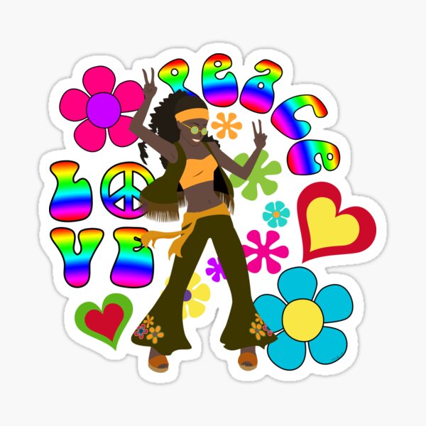 Black Hippy Chick Sticker