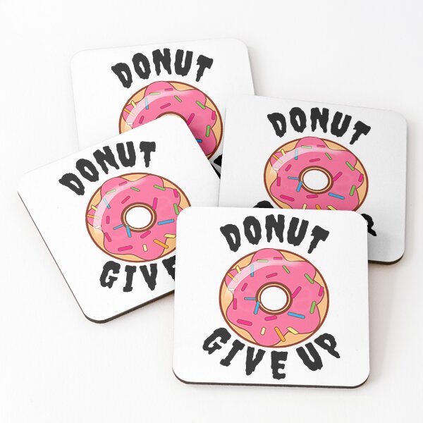 Item preview, Donut Give Up designed and sold by Aldo Daci.