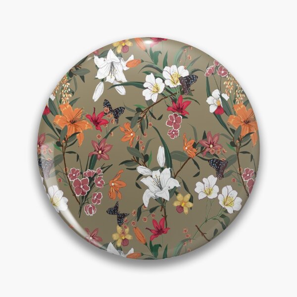 Item preview, fitted flowers pattern designed and sold by virilamissa.