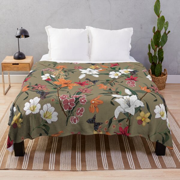 Item preview, fitted flowers pattern designed and sold by virilamissa.
