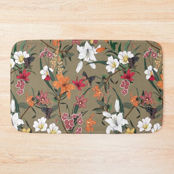 Item preview, fitted flowers pattern designed and sold by virilamissa.
