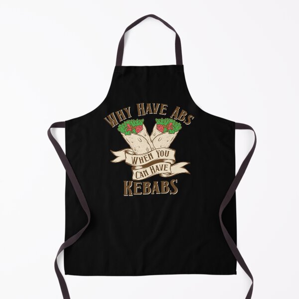 Item preview, Doner Kebab Why Have Abs When You Can Have Kebabs designed and sold by Two Left Hands Design.