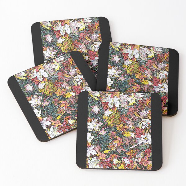 Item preview, Autumn Leaves Mosaic designed and sold by Figglywig Art Studios.