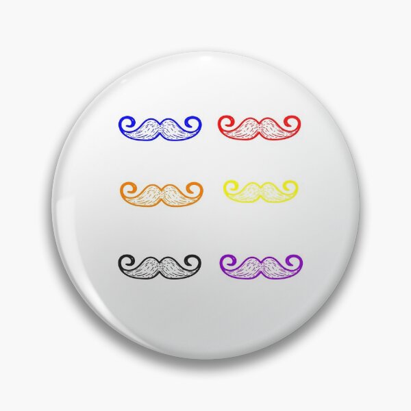 Item preview, Mix Colors Of Moustaches 6 designed and sold by teledesign.