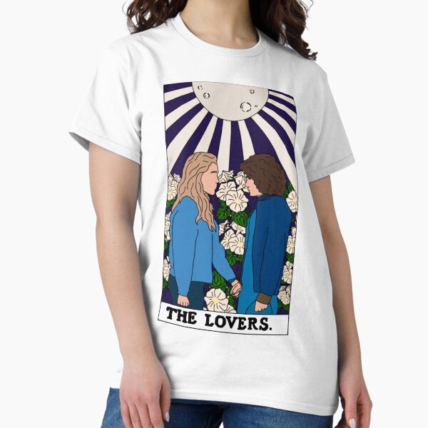 Item preview, The Lovers Tarot Card Dani and Jamie - The Haunting Of Bly Manor  designed and sold by dibbledabbles.