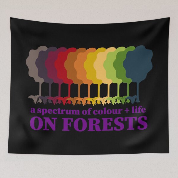 Item preview, "ON Forests" (2/2 on black) designed and sold by MemoWorks.