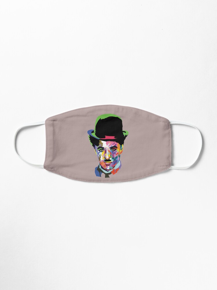 Vista alternativa de Mascarilla Charlie Chaplin Сolor