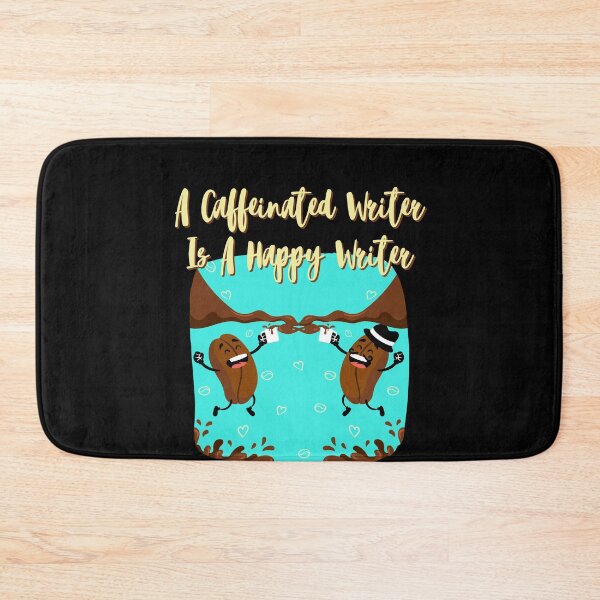 Item preview, Cheering Coffee Beans A Caffeinated Clerk designed and sold by Two Left Hands Design.