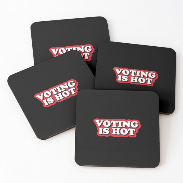 Item preview, Voting is hot designed and sold by Statim.