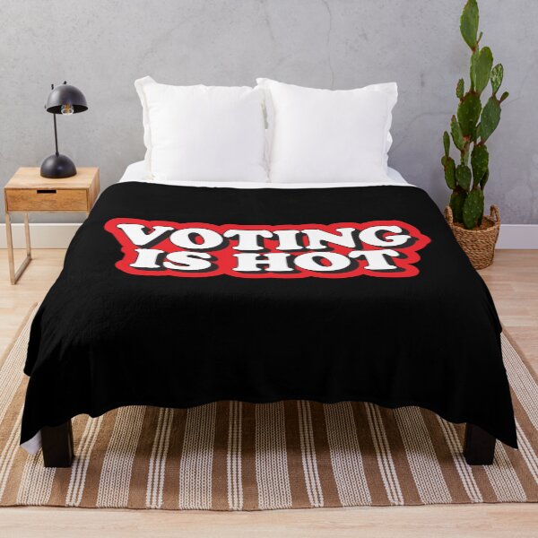 Item preview, Voting is hot designed and sold by Statim.