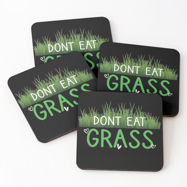 Item preview, DONT EAT GRASS : green style/vegan lover/ Funny grass designed and sold by Houssemanthony.