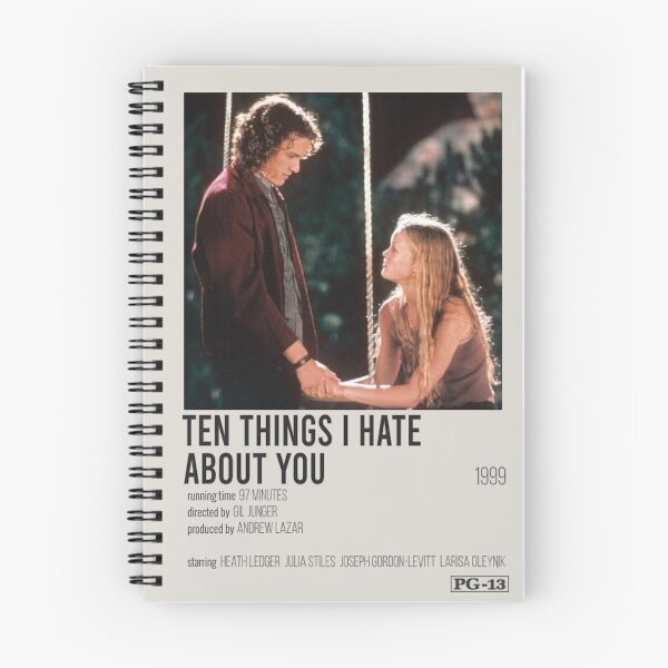 Item preview, TEN THINGS I HATE ABOUT YOU designed and sold by jennybean17.