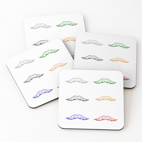 Item preview, Mix Colors Of Moustaches 7 designed and sold by teledesign.