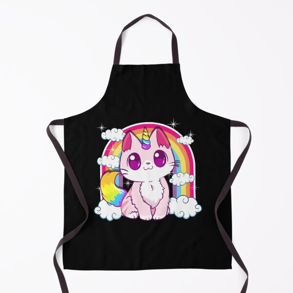 Item preview, Cute Unicorn Cat Adorable Smiling Rainbow Kitty designed and sold by perfectpresents.