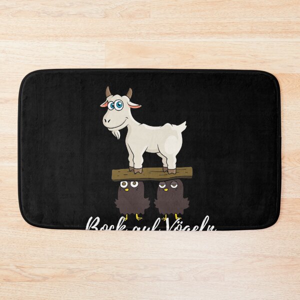 Item preview, Goat Board And Birds - Buck On Birds designed and sold by Two Left Hands Design.