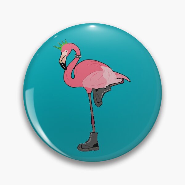 Item preview, Punk Rock Flamingo designed and sold by tybo215.