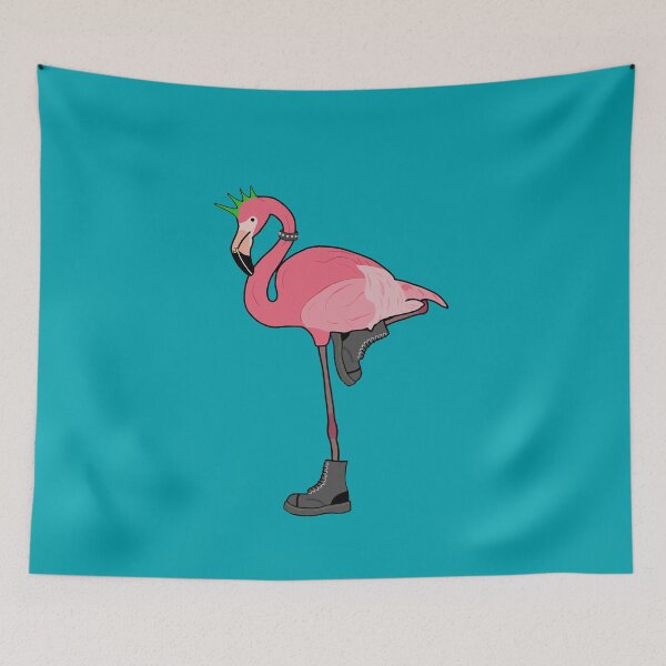 Item preview, Punk Rock Flamingo designed and sold by tybo215.