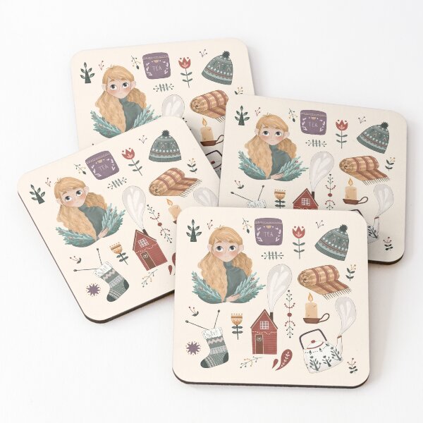 Item preview, Cute girl hygge life style stuff pack designed and sold by KrollQueen.