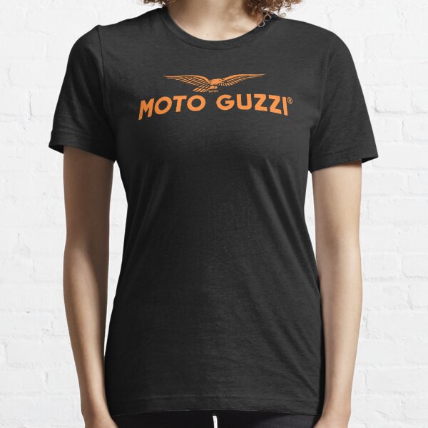 Motos Orange Moto Guzzi T-shirt essentiel