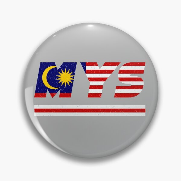 Kuala Lumpur Flag Pins and Buttons  Redbubble