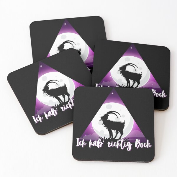 Item preview, Billy Goat In Front Of The Full Moon - I'm Really designed and sold by Two Left Hands Design.