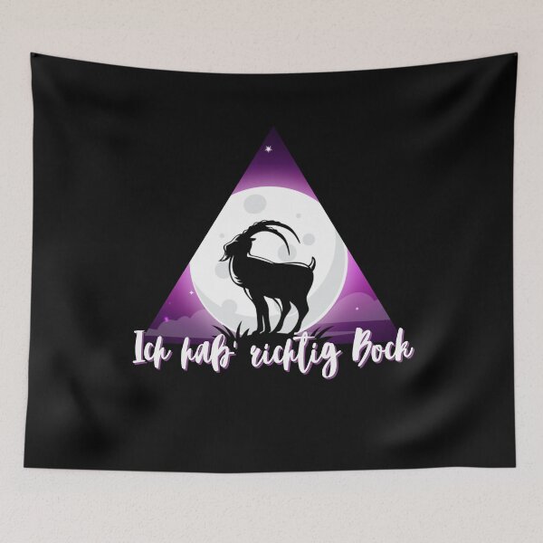 Item preview, Billy Goat In Front Of The Full Moon - I'm Really designed and sold by Two Left Hands Design.