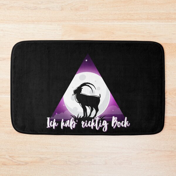 Item preview, Billy Goat In Front Of The Full Moon - I'm Really designed and sold by Two Left Hands Design.