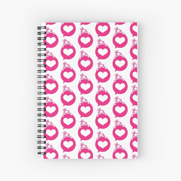 Glorious Monster Love Spiral Notebook