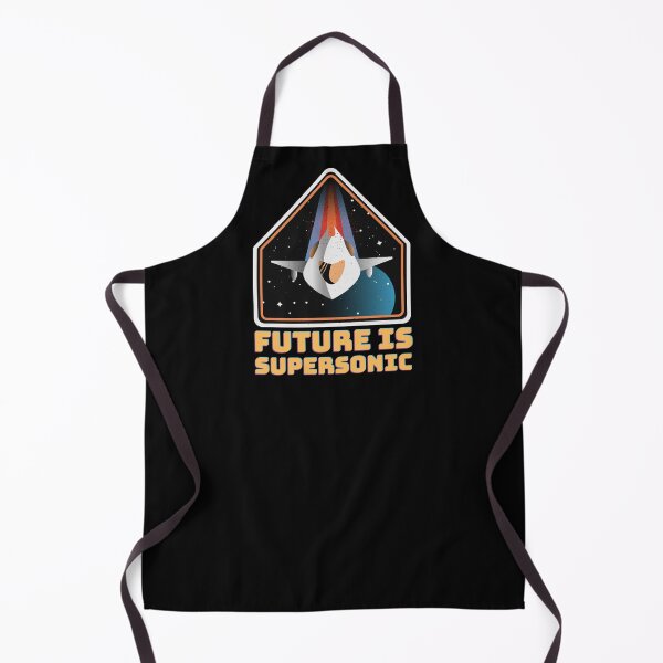 Item preview, Future is Supersonic Retro designed and sold by AeroAstro.