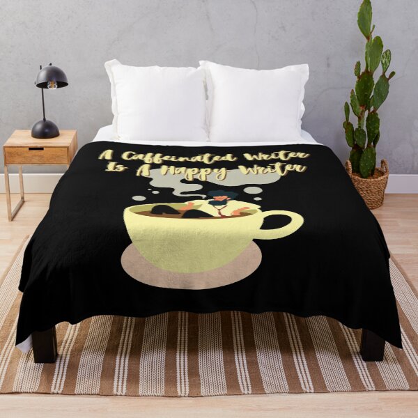 Item preview, Author In Coffee Cup - A Caffeinated Writer designed and sold by Two Left Hands Design.