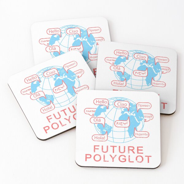 Item preview, FUTURE POLYGLOT Hello in Different Languages RETRO designed and sold by a-little-ink.