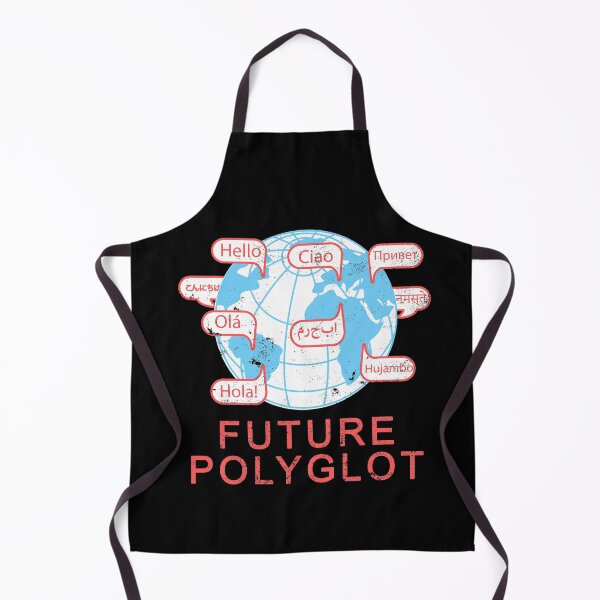 Item preview, FUTURE POLYGLOT Hello in Different Languages RETRO designed and sold by a-little-ink.