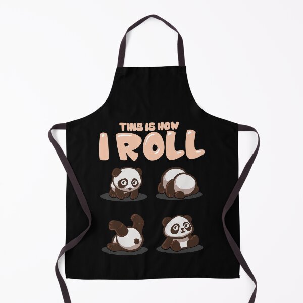 Item preview, This Is How I Roll Panda Pun Kawaii Little Bear designed and sold by perfectpresents.