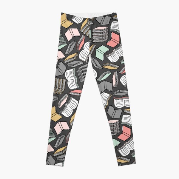 So Many Books  Leggings for Sale by robyriker