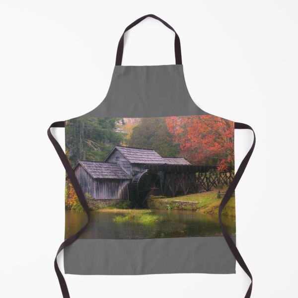Item preview, Mabry Mill in the Autumn Rain designed and sold by RYBHOWE.