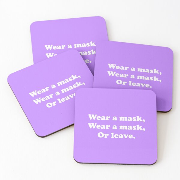 Item preview, Wear A Mask, Wear A Mask, Or Leave designed and sold by ThingsByJoy.
