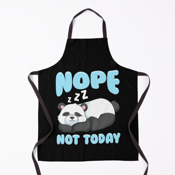 Item preview, Cute & Funny Nope Not Today Lazy Panda Sleepy designed and sold by perfectpresents.