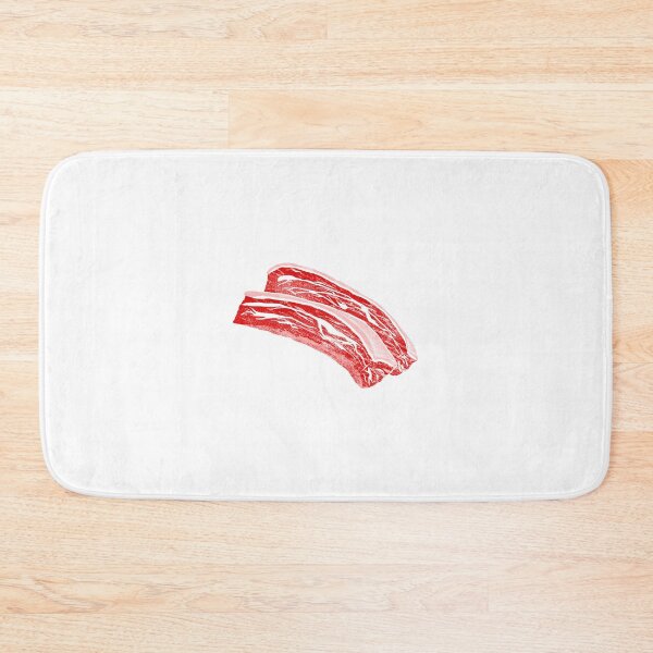 Item preview, Illustration of fresh streaky pork designed and sold by iswenyi.