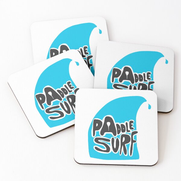 Item preview, Paddle surf wave surf handmade lettering  designed and sold by Tropical Blood.