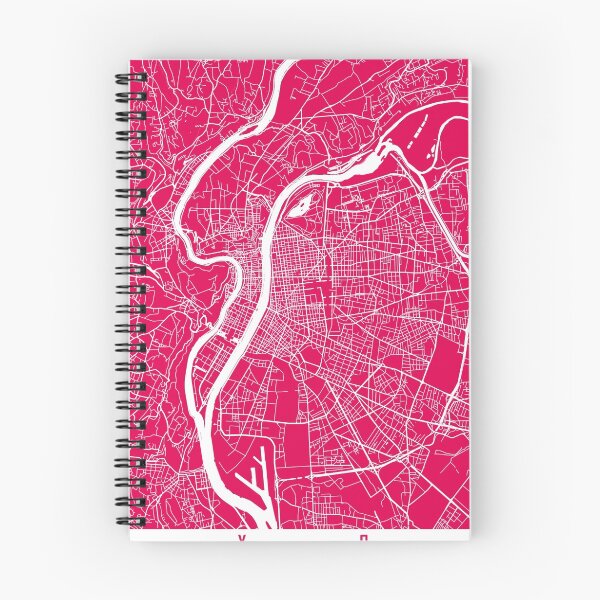 Item preview, Lyon map raspberry designed and sold by mapsart.