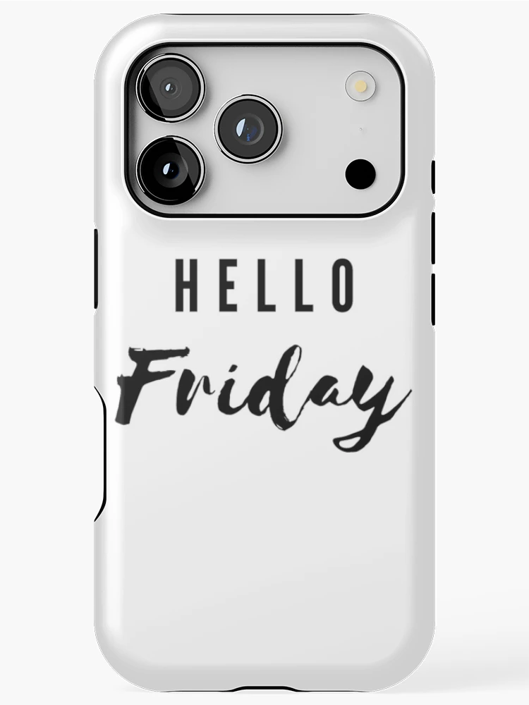 Thumbnail 1 of 4, iPhone Case, Hello Friday! designed and sold by Rokas554.